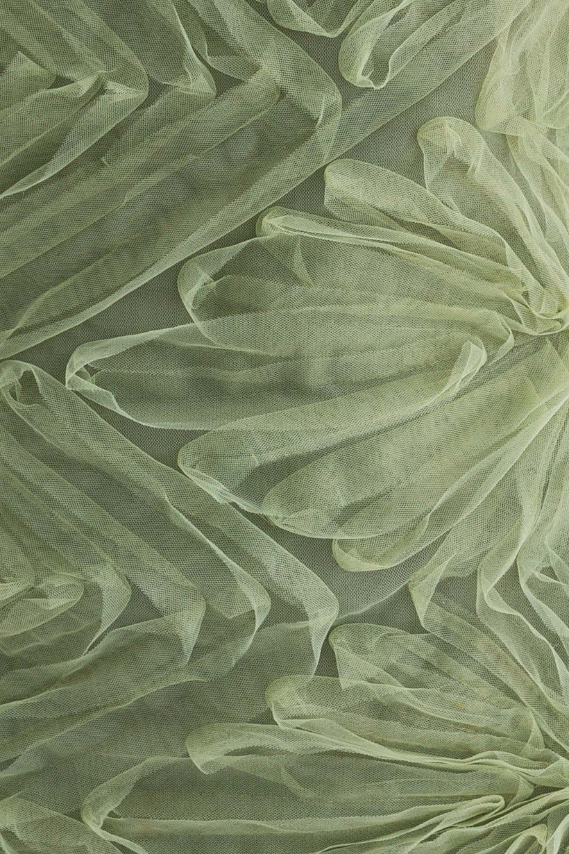 Tropical Palm Leaf Dress