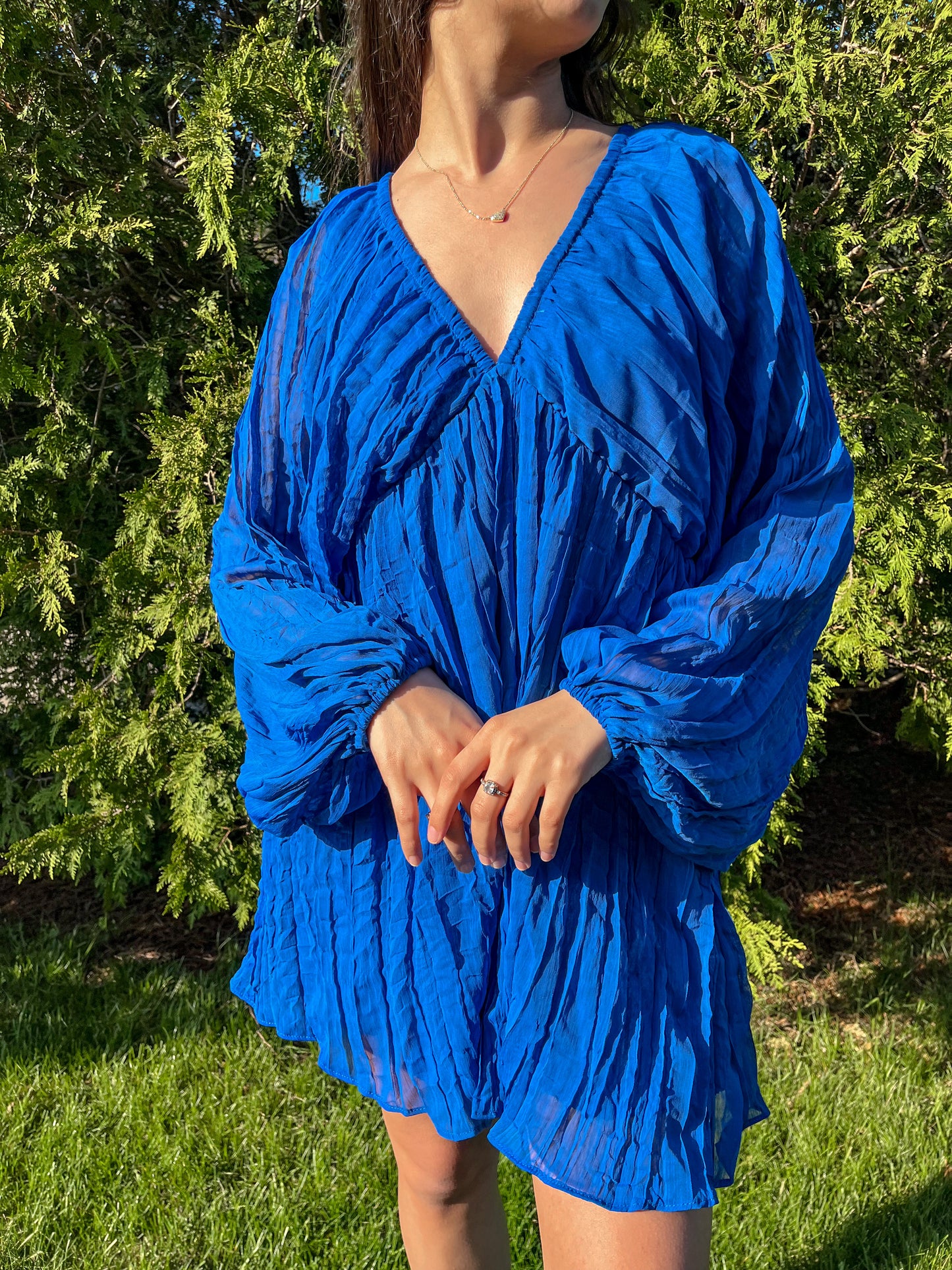 Brilliant Blue Dress