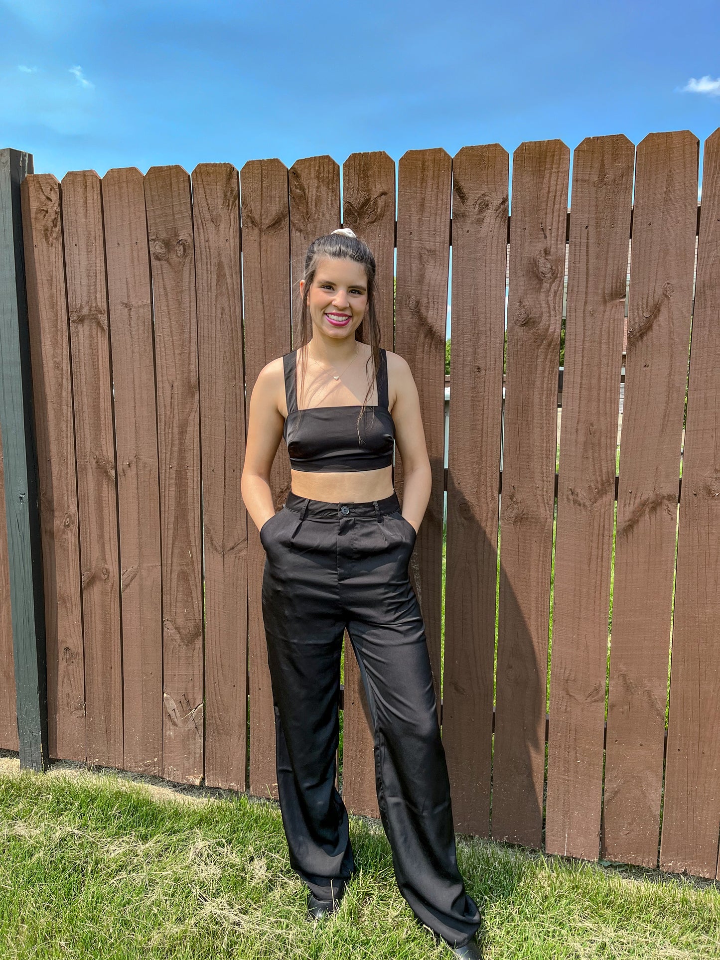Suit Up Top (Black)