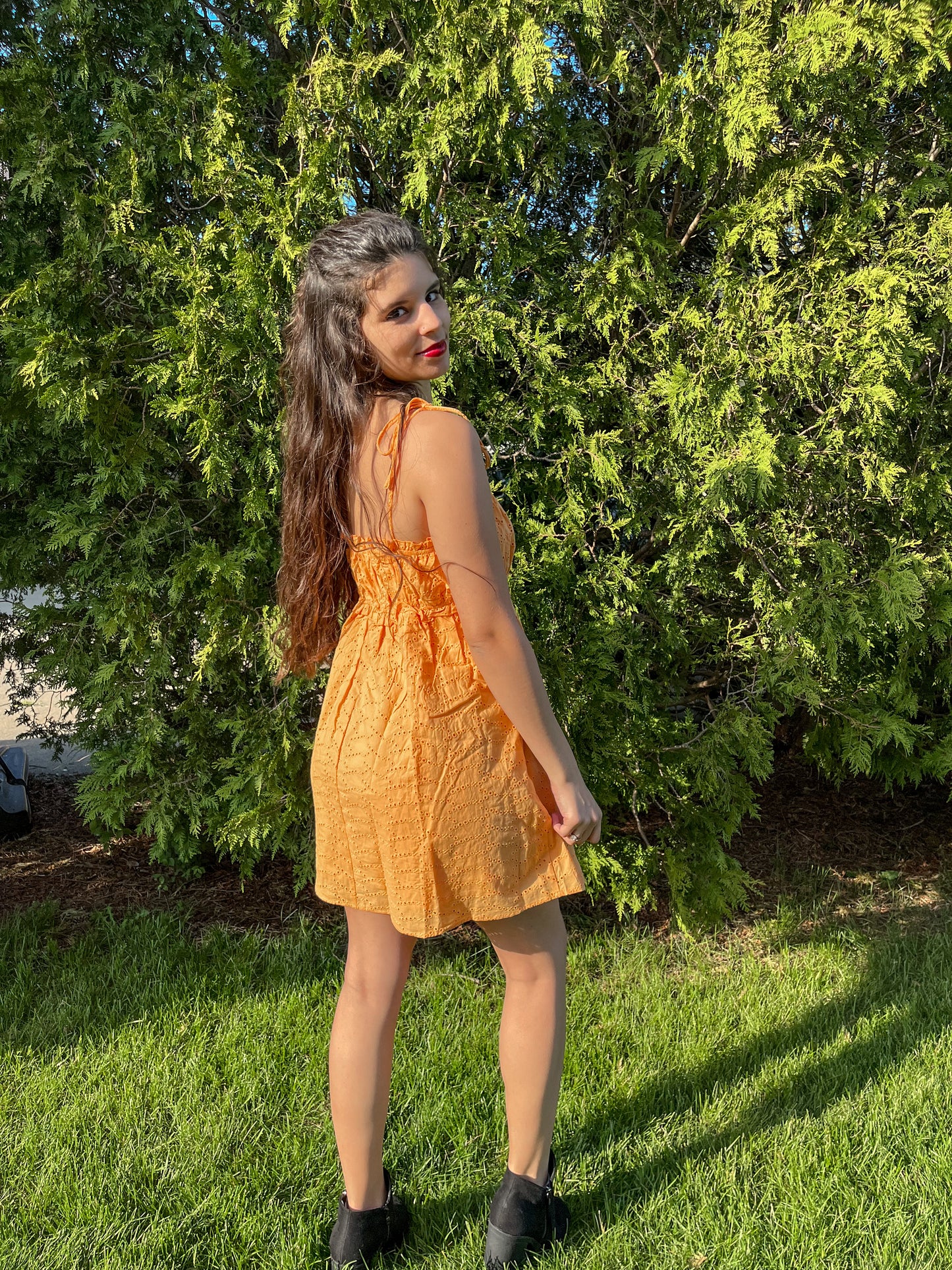 Tropical Sunset Dress