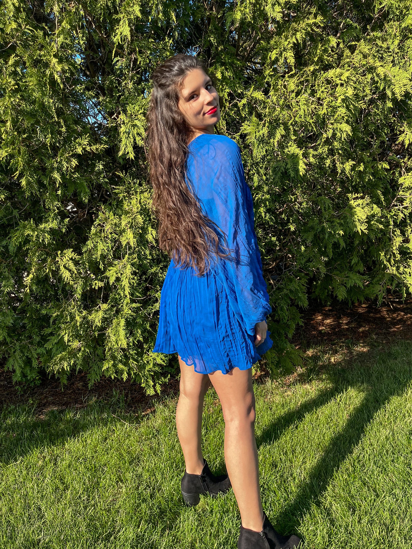 Brilliant Blue Dress