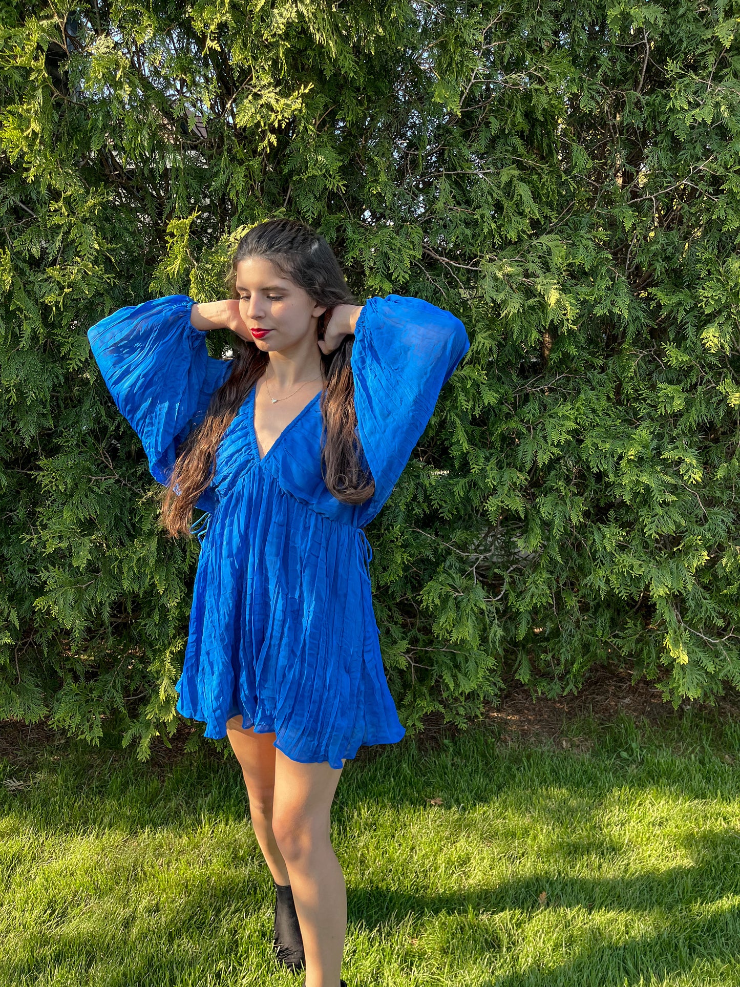 Brilliant Blue Dress