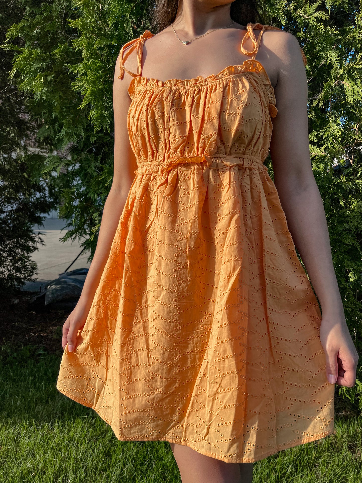 Tropical Sunset Dress