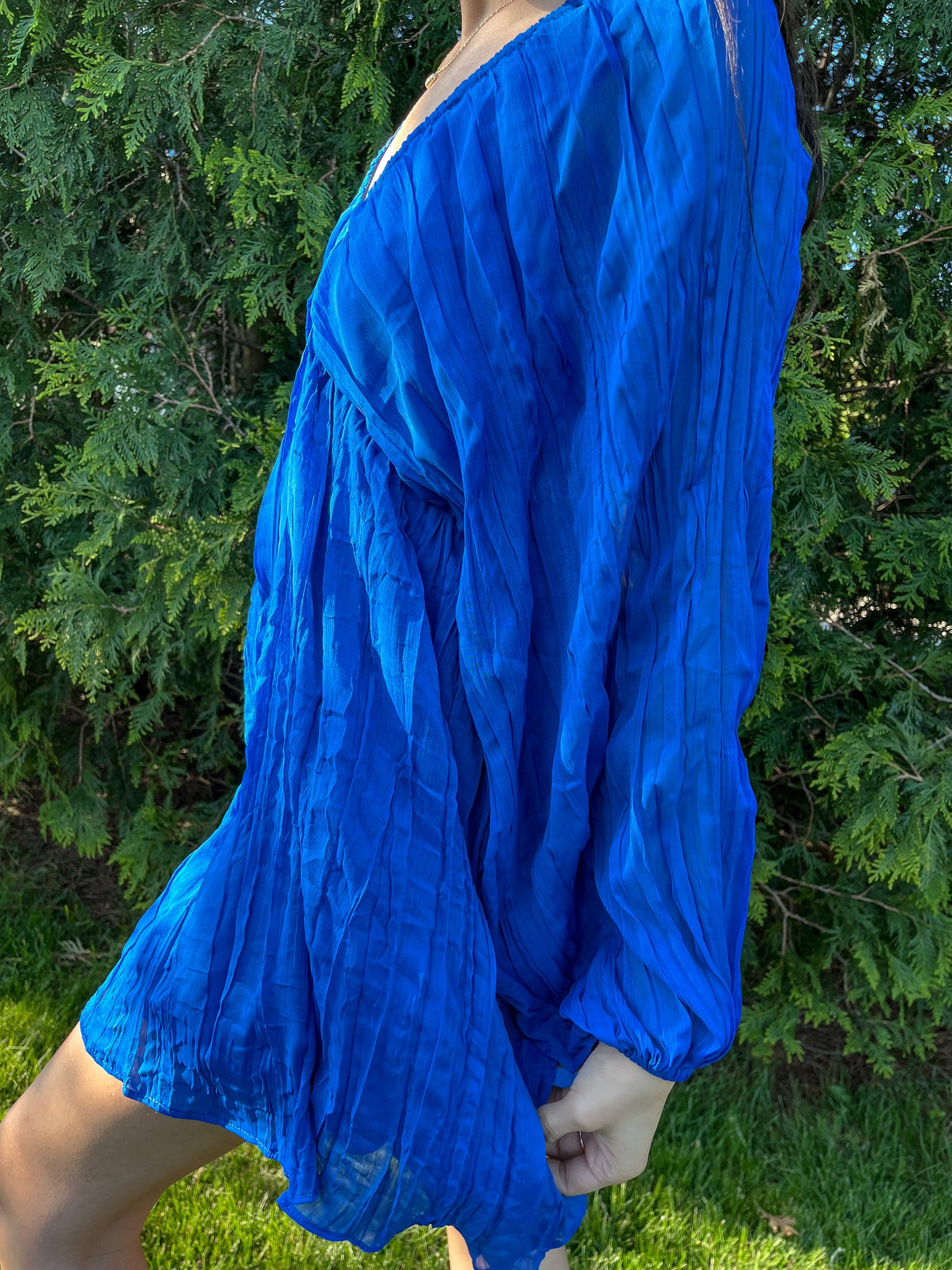 Brilliant Blue Dress
