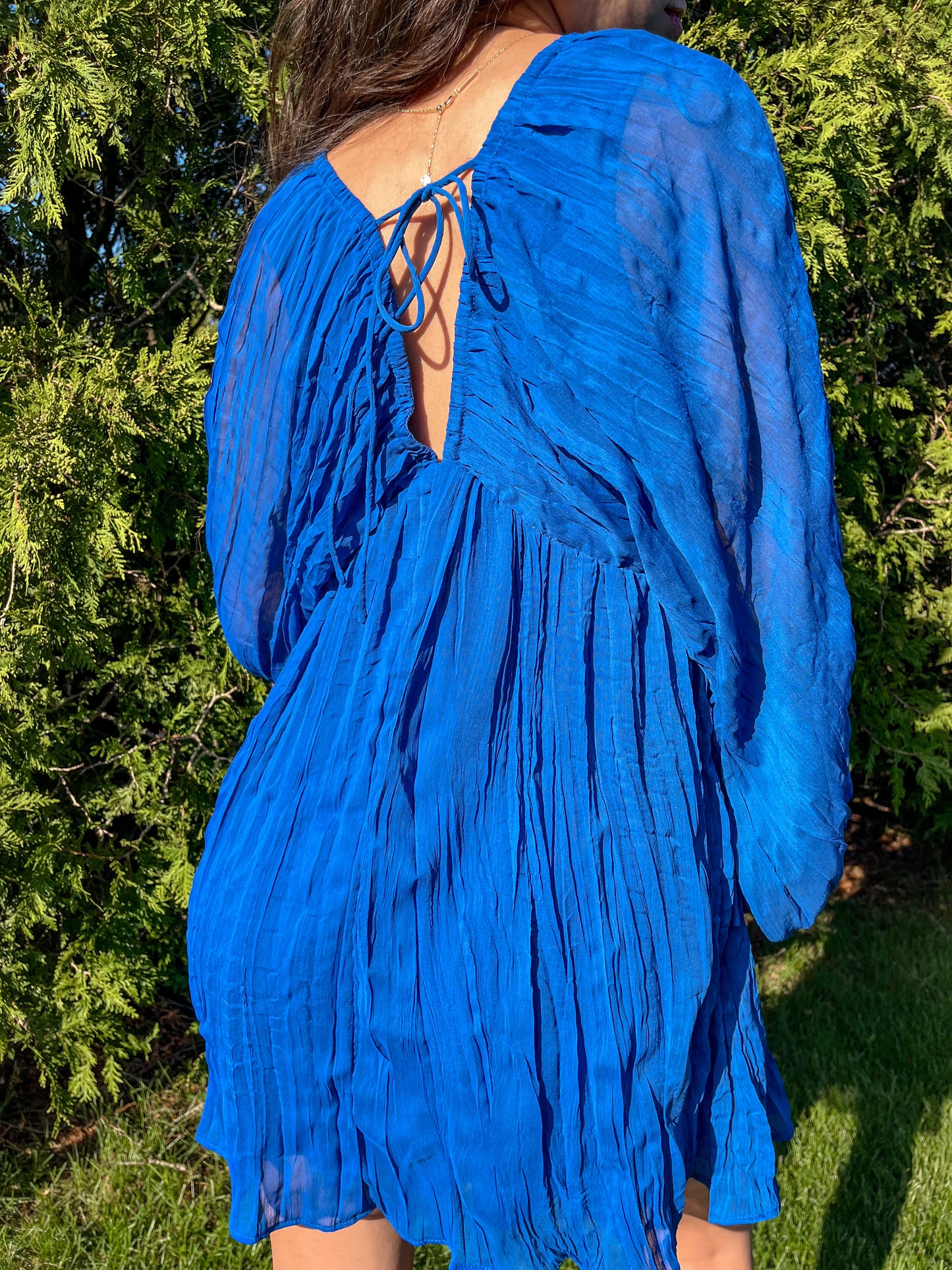 Brilliant Blue Dress