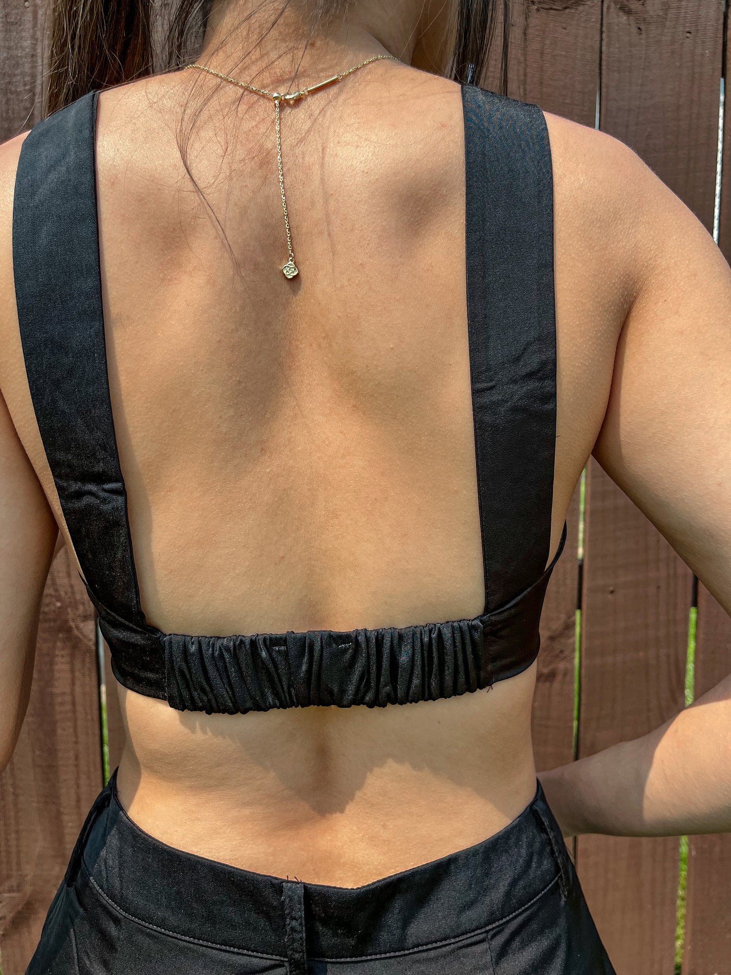 Suit Up Top (Black)