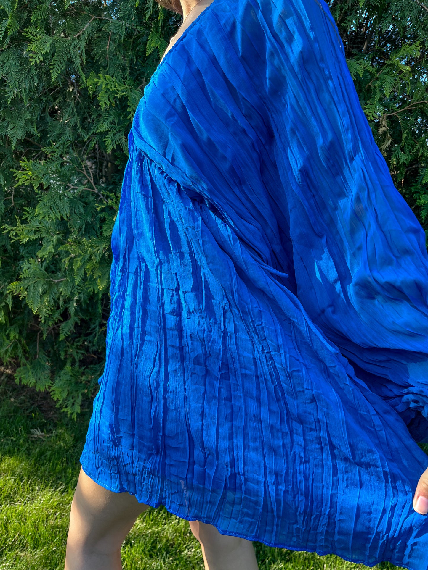 Brilliant Blue Dress