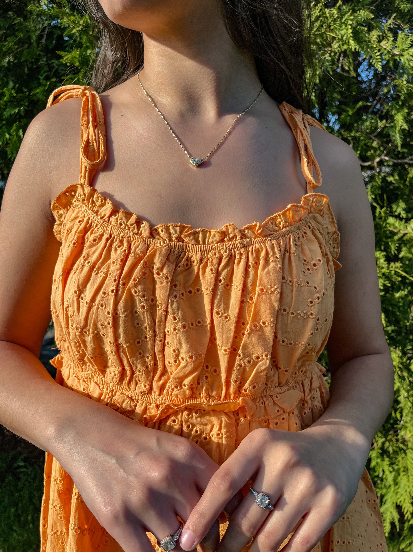 Tropical Sunset Dress