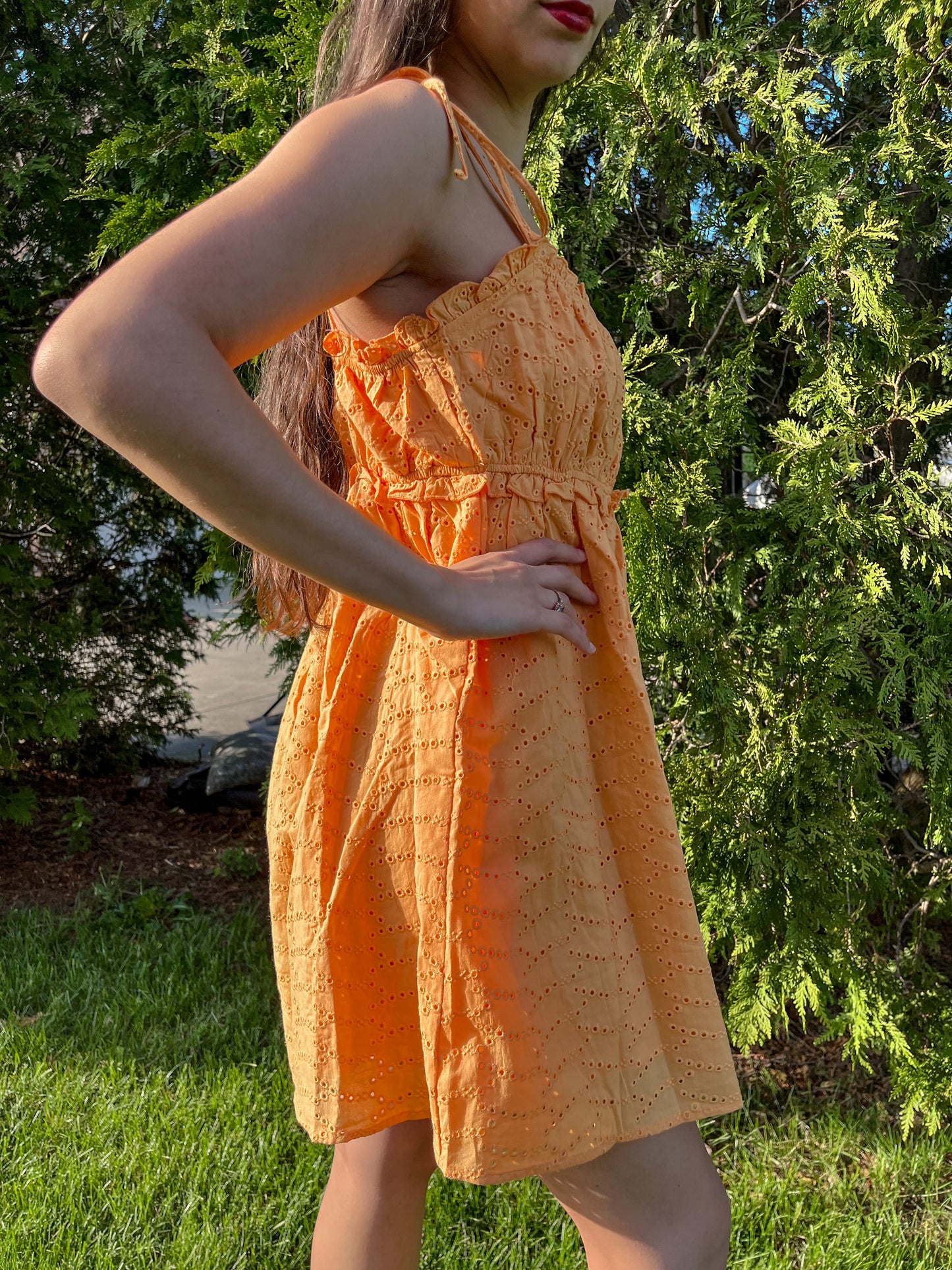 Tropical Sunset Dress
