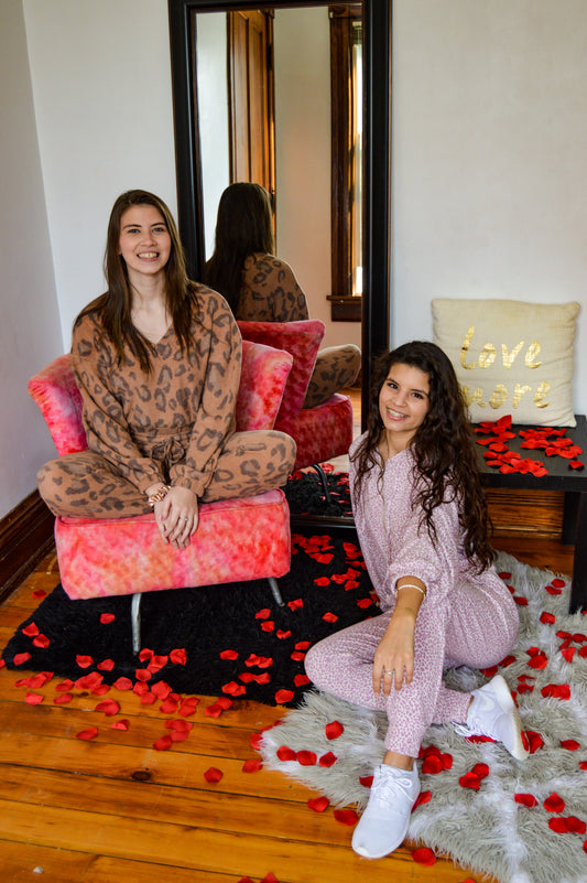 Cheetah Girl V-Neck Top