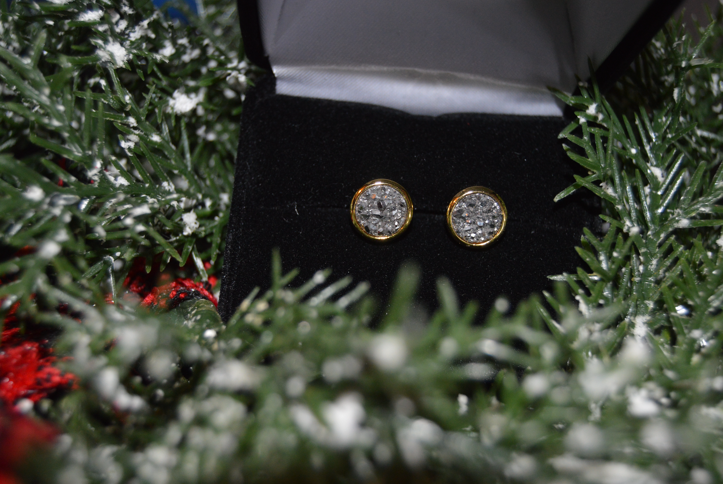 Druzy Studs (Silver)