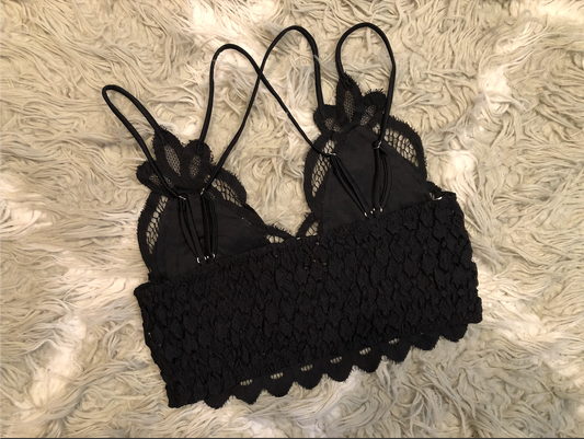 Lace Eyelet Bralette