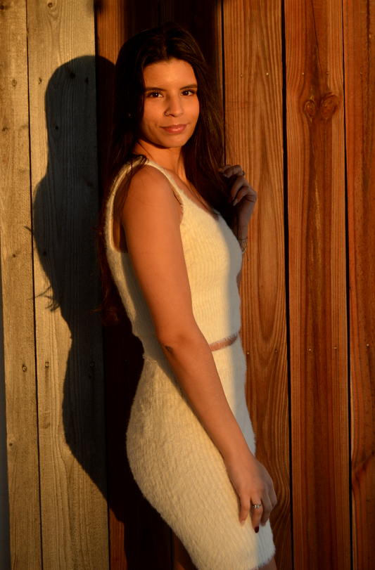 Sun-Kissed Fuzzy Cami