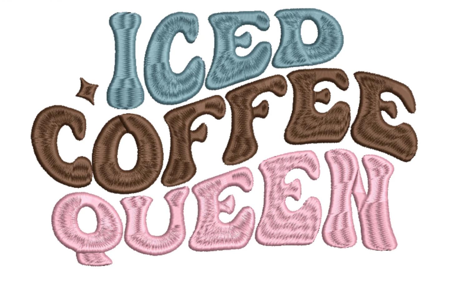 Iced Coffee Queen Sweatshirt