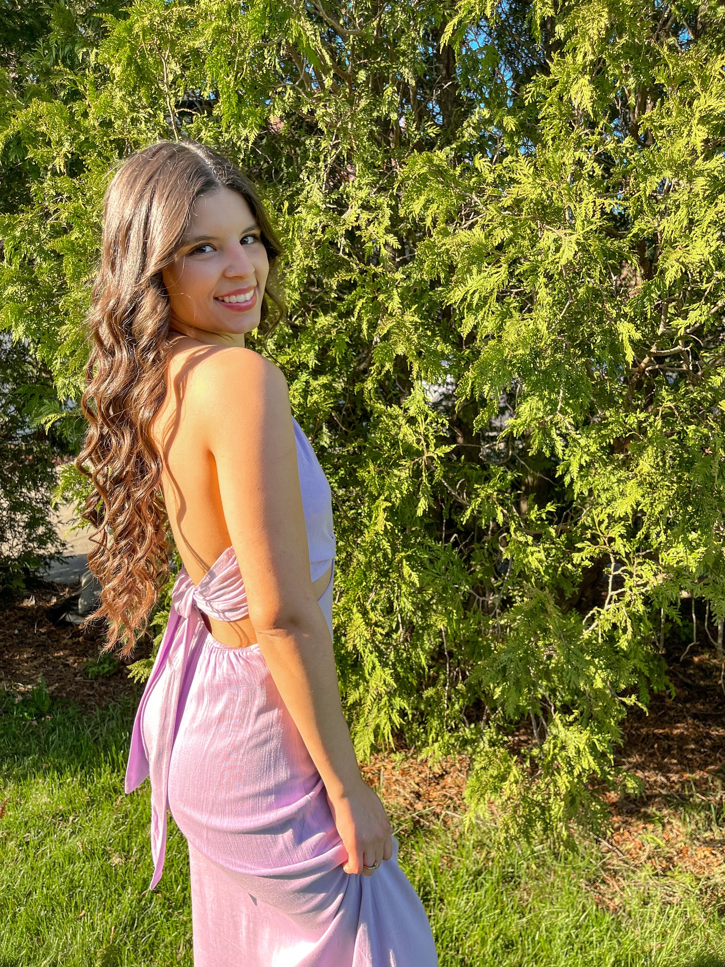Pretty In Purple Maxi Dress