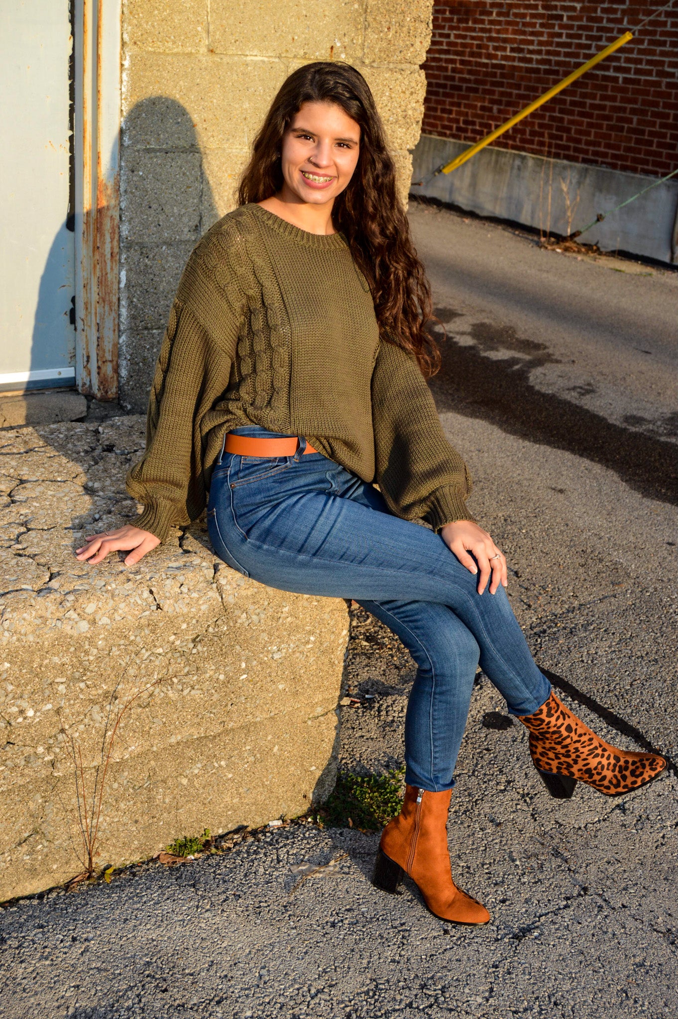 Mistletoe Solid Knit Sweater