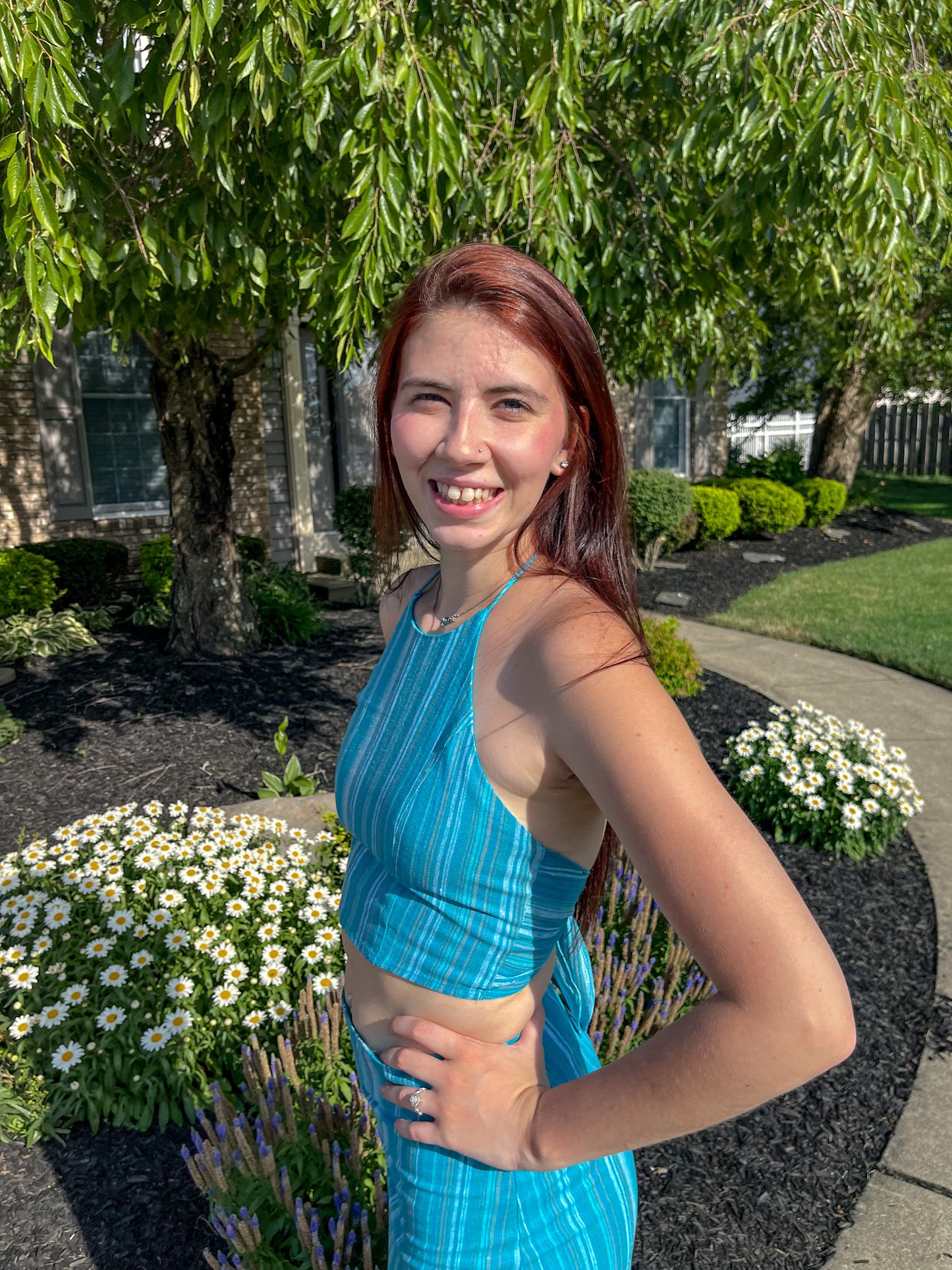 All Eyes On Me Halter Top