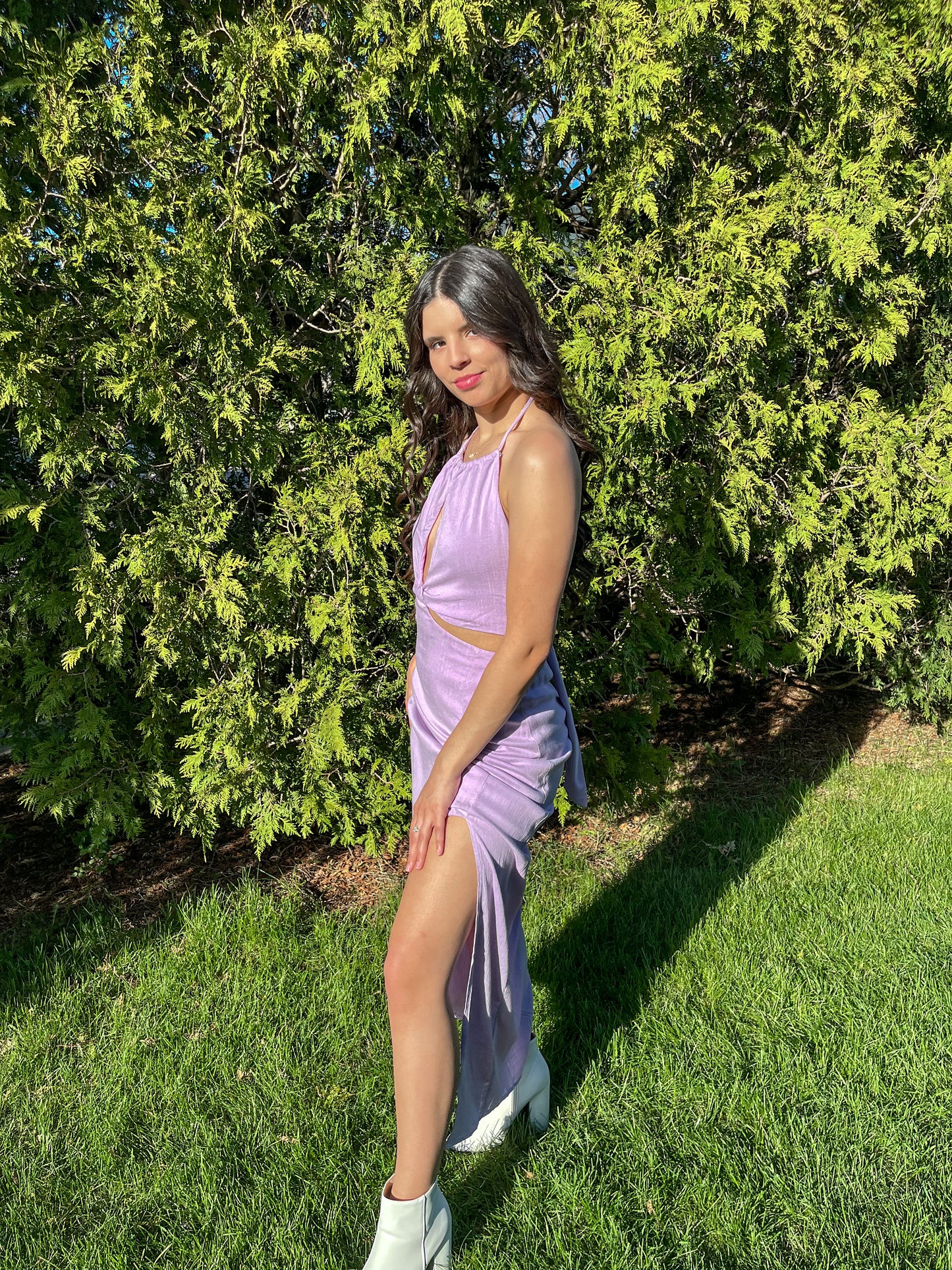 Pretty In Purple Maxi Dress