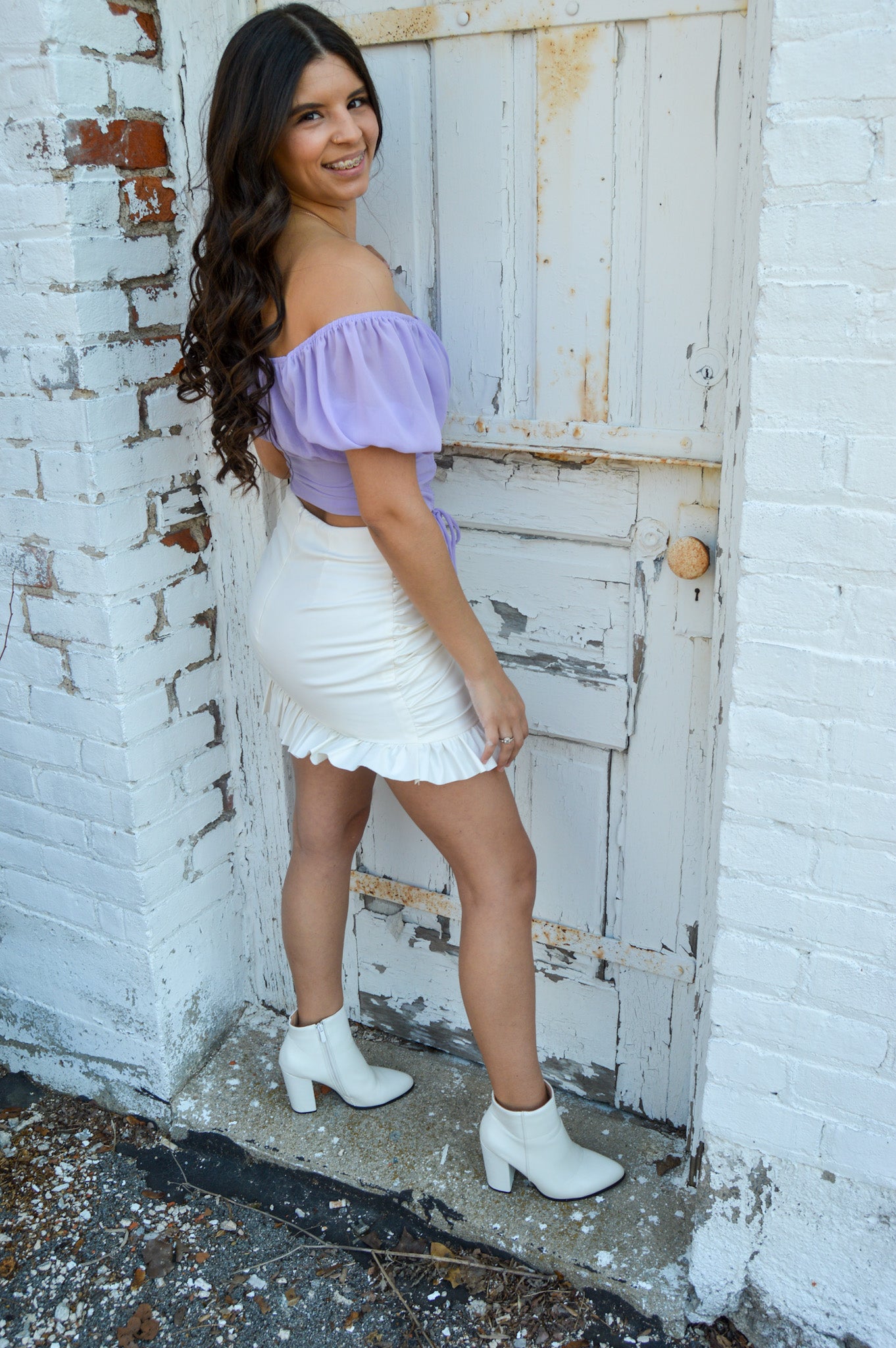 Out On the Town Top (Lavender)