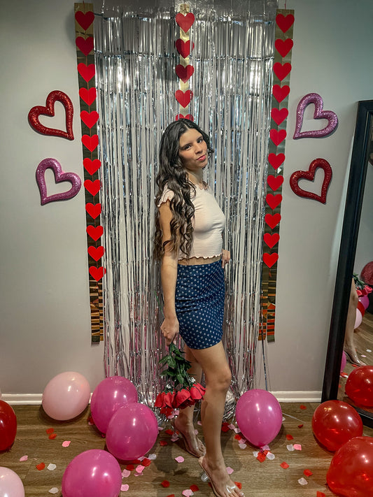 Blushing Merrow Crop Top