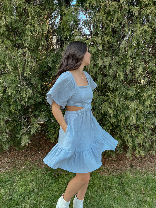 Uptown Girl Mini Dress