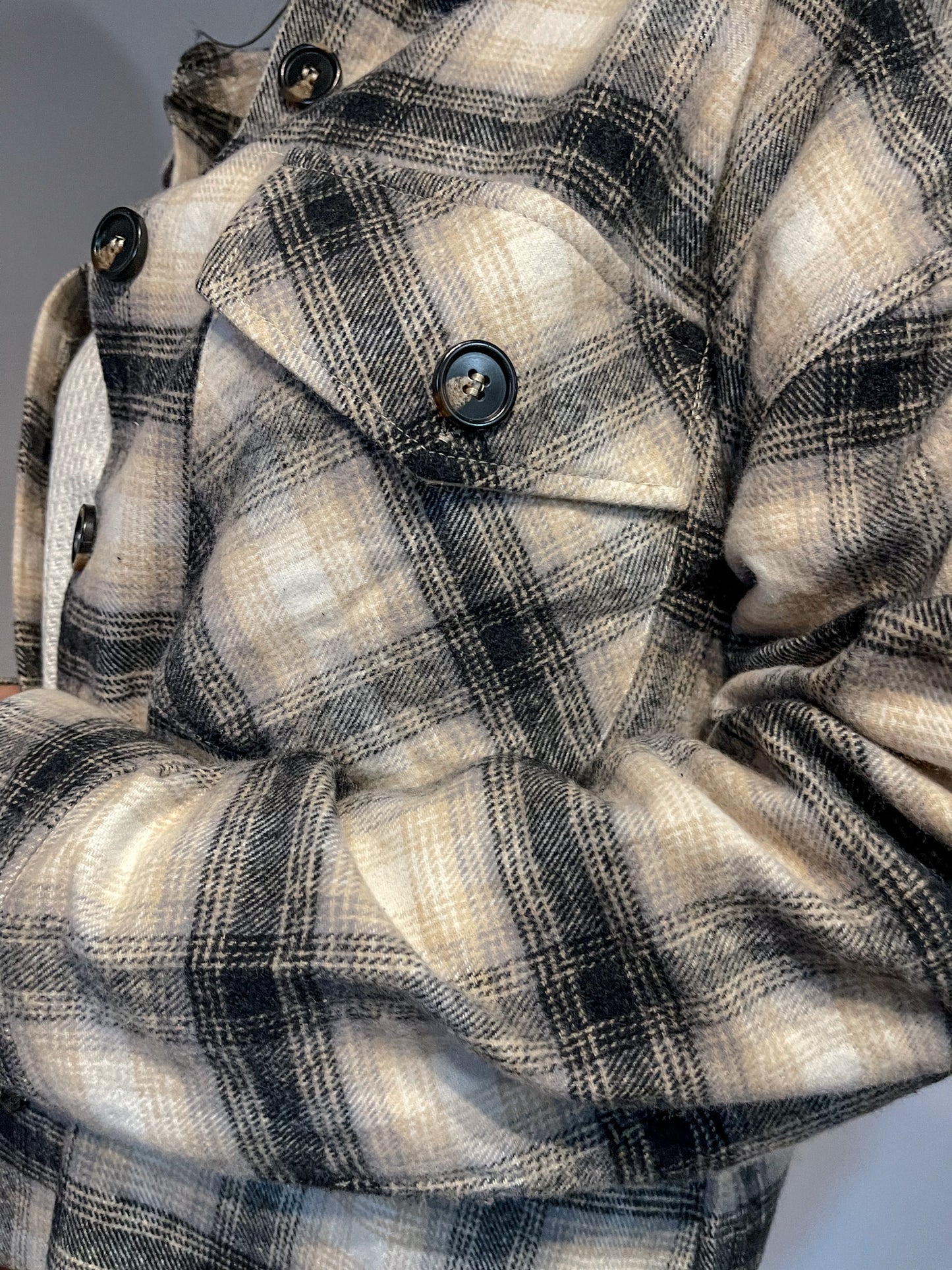 Comfort Zone Plaid Shacket