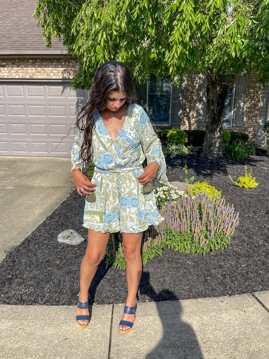 Let's Get Away Romper