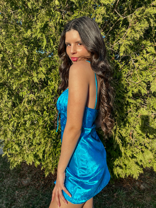 Morpho Butterfly Dress