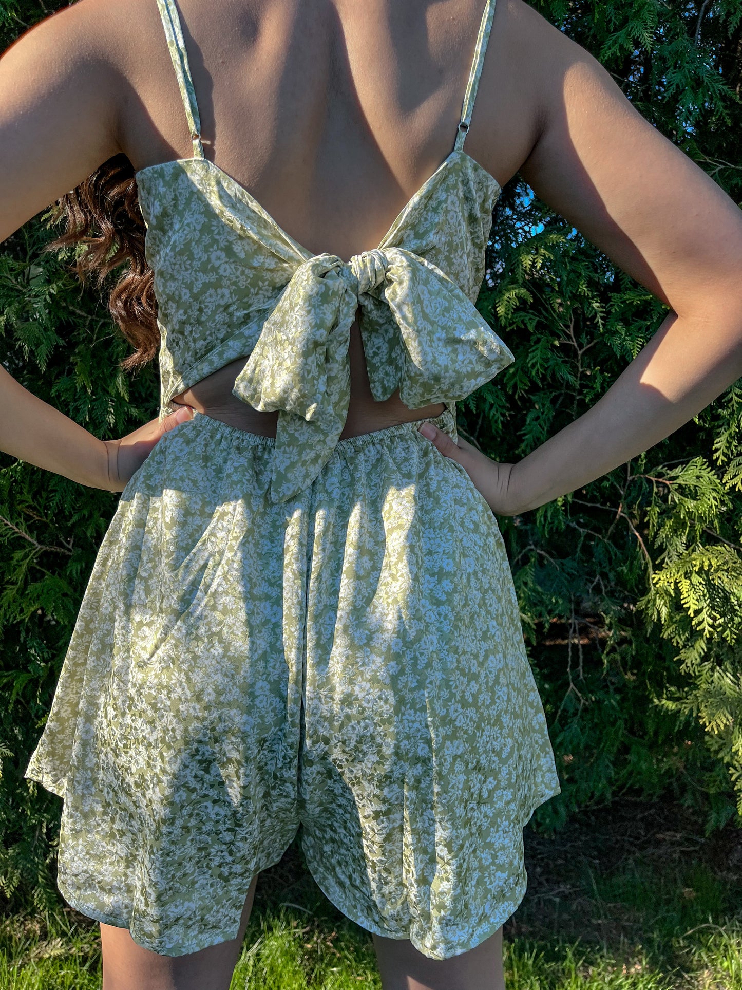 Garden Girl Romper