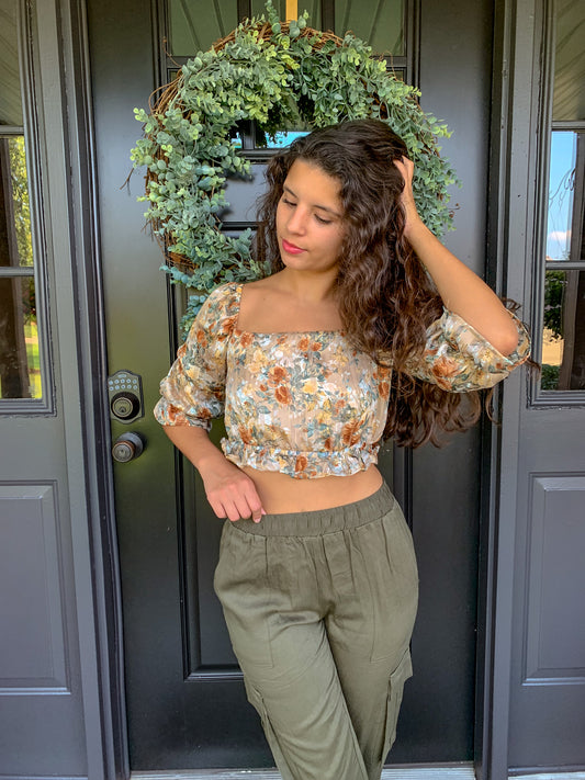 Work Hard Jogger Pants (Olive)