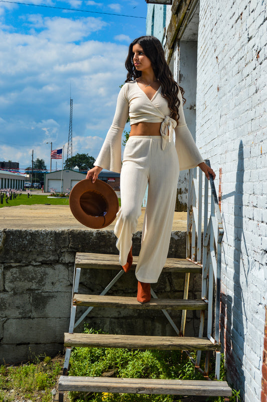 Wrap It Up Palazzon Pants