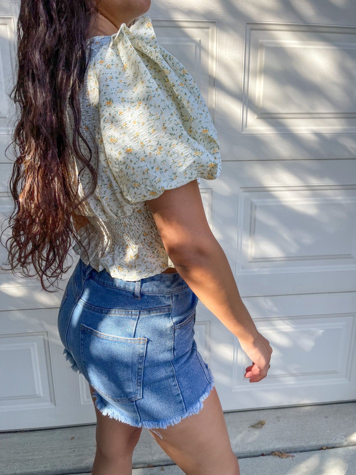 In A Field Of Flowers Top