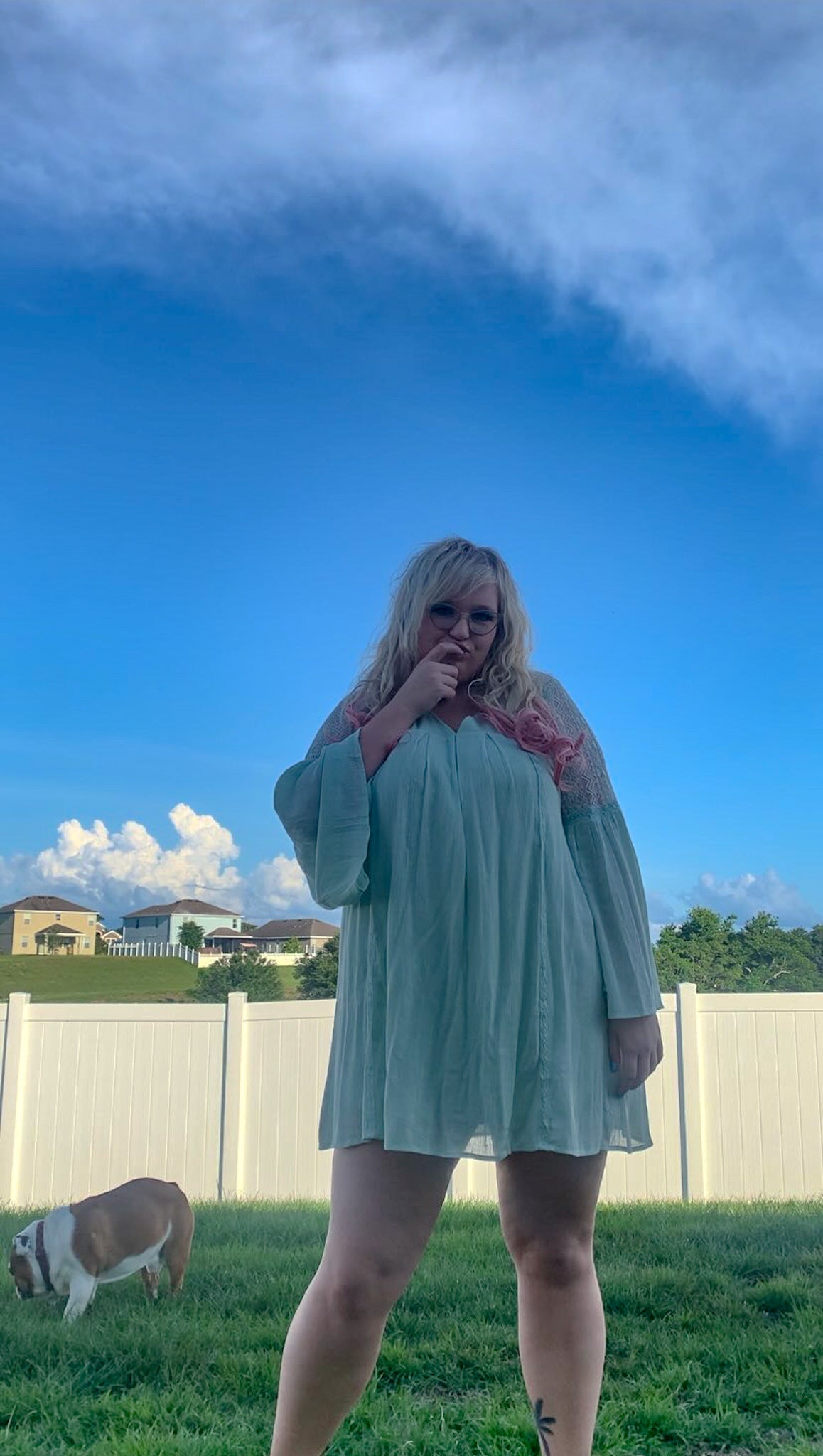 Simply Sage Dress