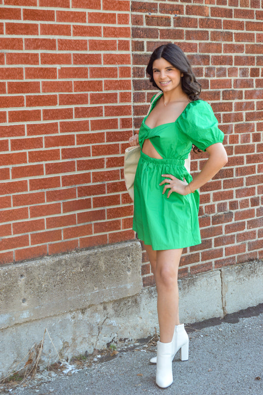 Clover Cutout Dress