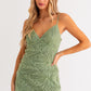 Tropical Palm Leaf Dress