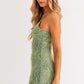 Tropical Palm Leaf Dress