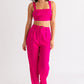 Suit Up Top (Fuchsia)