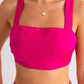 Suit Up Top (Fuchsia)