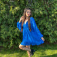 Brilliant Blue Dress