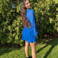 Brilliant Blue Dress
