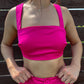 Suit Up Top (Fuchsia)