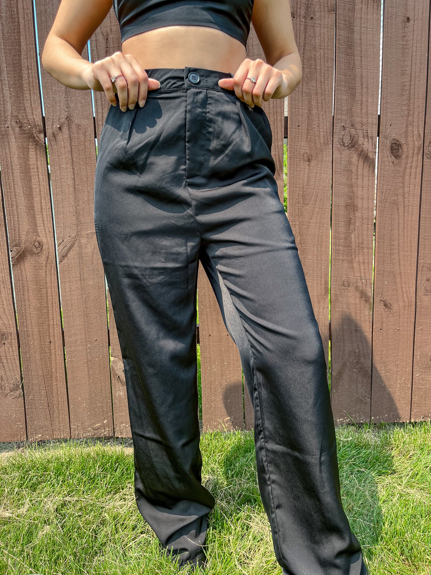 Suit Up Trousers (Black)