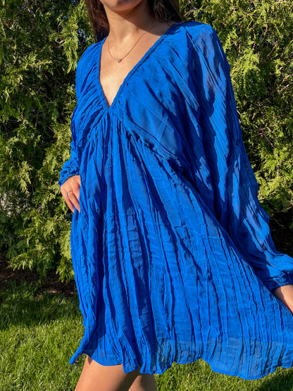 blue eyes dress Azure Eyes Maxi Dress Blue
