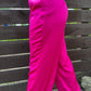Suit Up Trousers (Fuchsia)