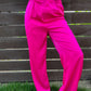 Suit Up Trousers (Fuchsia)