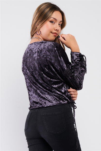 Crushed Velvet Sweater