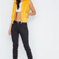 Faux Leather Vest