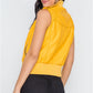 Faux Leather Vest