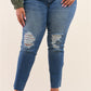 Plus Size Ripped Jeans