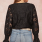 Midnight Love Floral Bodysuit